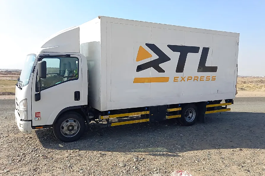 RTL Express branded truck